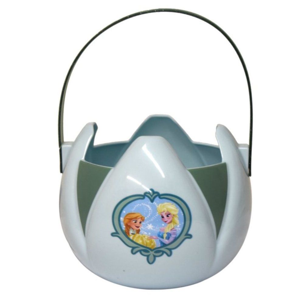 Disney Frozen Light Blue Bucket / Pail for Halloween & Easter‎ TYN1